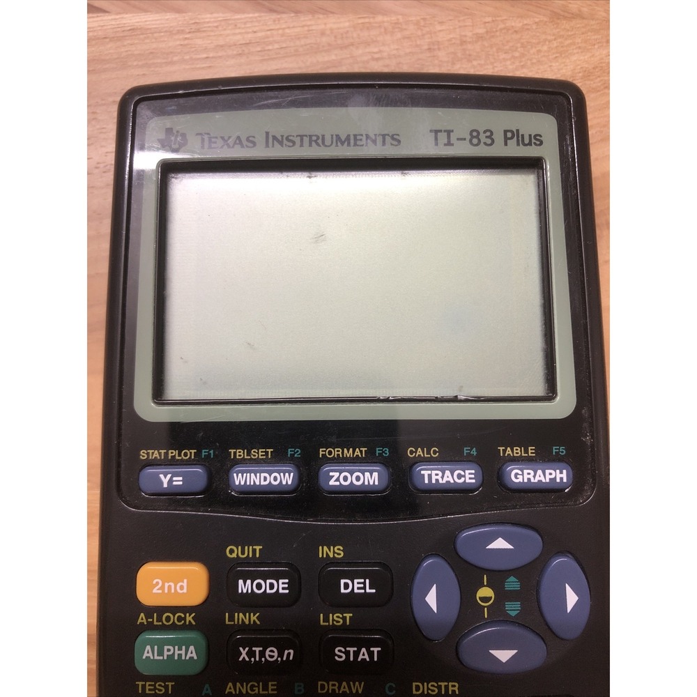 Texas Instruments TI-83 Plus Graphing Handheld Calculator - Picture 4 of 5